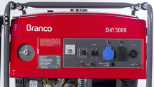 Carregar imagem no visualizador da galeria, GERADOR DE ENERGIA A GASOLINA BRANCO B4T5000 - MONOFÁSICO 4.5 KVA
