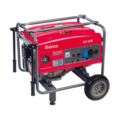 GERADOR DE ENERGIA A GASOLINA BRANCO B4T5000 - MONOFÁSICO 4.5 KVA
