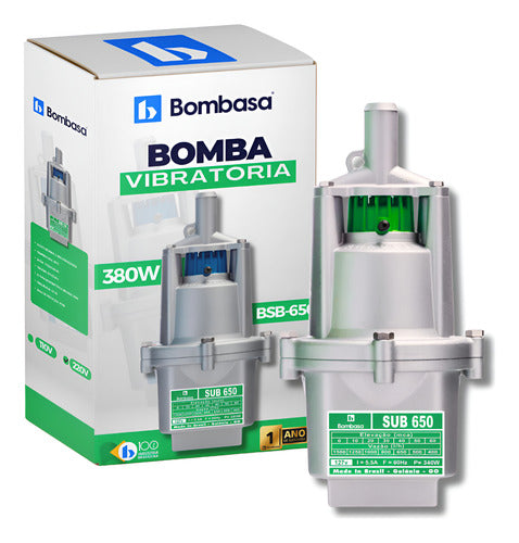 Bomba Submersa P/poço Sapo Bsb650 380w 3/4pol - 220 Bombasa