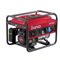 Gerador de Energia à Gasolina B4T-2500 2,2KVA 6,5CV com Partida Manual BRANCO