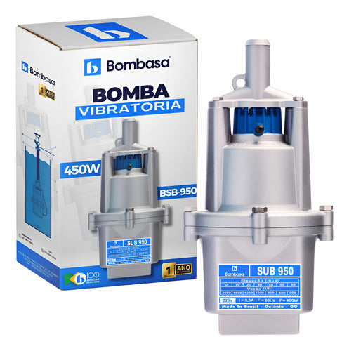 Bomba Submersa P/poço Sapo Bsb950 450w 1pol - 220 Bombasa