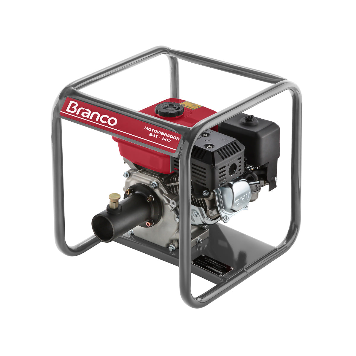 Motovibrador de Concreto Branco à Gasolina 5,5CV B4T-507