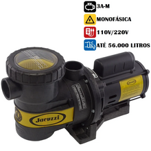 Carregar imagem no visualizador da galeria, Bomba Centrífuga Para Piscina Jacuzzi 3A-M 1/3 Cv Monofásica 110/220V
