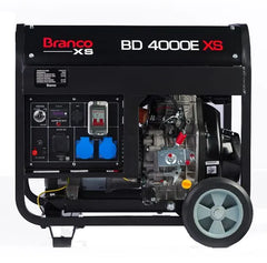 Gerador de Energia Branco BD4000E XS 4 kva Partida Elétrica